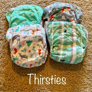 Thirsties All in One cloth diapers